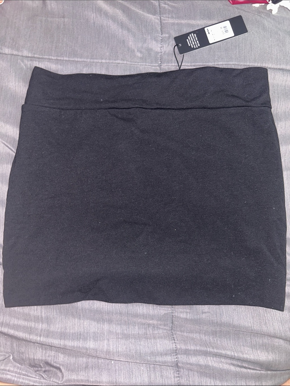 Fashion Nova Black Stretch Mini Skirt